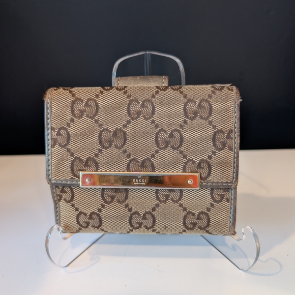 Authentic Gucci Wallet with Signature Monogram Design - Picture 1 of 14